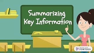 Summarizing Key Information [upl. by Marcoux]