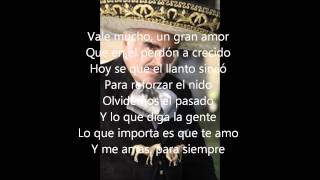 Para siempre vicente fernandez letra [upl. by Niwri]