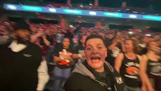 Sold Out AEW Arena Sing Judas by Fozzy Chris Jericho Connecting People Through Wrestling Revolution [upl. by Goldwin]