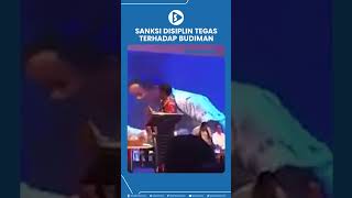 Sanksi Disiplin Tegas Terhadap Budiman [upl. by Blinni]