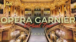 Opera Garnier 4K  Inside Paris Opéra [upl. by Nylauqcaj]