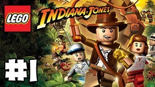 LEGO Indiana Jones  The Original Adventure  Part 1  Crocky HD Gameplay Walkthrough [upl. by Gregorio814]