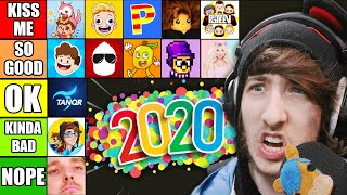 The BEST Roblox YouTubers of 2020 Tier List [upl. by Isola612]