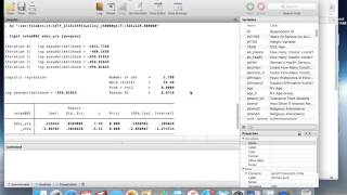 Logistic Regression with Stata [upl. by Oniluap]