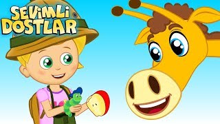 Zürafa  Sevimli Dostlar Çocuk Şarkıları 2018  Kids Songs and Nursery Rhymes [upl. by Nealon]