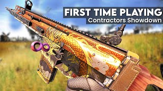 My First Time Playing Contractors Showdown [upl. by Alekahs]