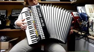 Hohner Vox 4P Hohner Atlantic 120 Bass Accordion [upl. by Akemed]