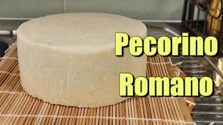 How to make Pecorino Romano at home using Raw Milk [upl. by Gnos]