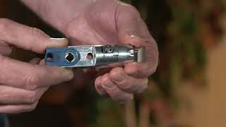 How To Adjust the Latch on a Schlage Custom™ Lock  FC21 [upl. by Nilrah]