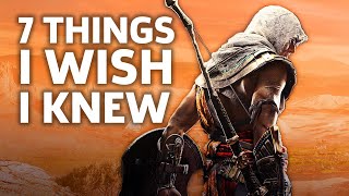 Assassins Creed Origins  7 Essential Tips [upl. by Lisk745]