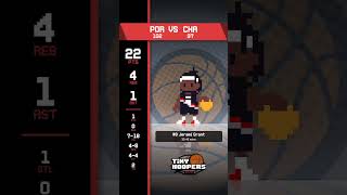 🏀 BLAZERS vs HORNETS Fullstats 👇 [upl. by Fauch884]