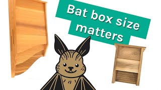 The size of your bat house matters  Heres why [upl. by Nicola296]