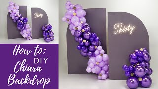 DIY Backdrop Tutorial  STEP by STEP Chiara Backdrop Tutorial [upl. by Verity700]