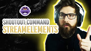 StreamElements Shoutout Command Quick Guide [upl. by Anneg]