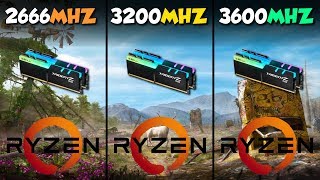 3600MHz vs 3200MHz vs 2666MHz Best RAM for Ryzen 3000 [upl. by Mckale991]