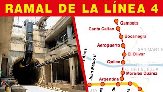 Tuneladora Micaela empieza a perforar en Ramal de la Línea 4 del Metro [upl. by Fadden]