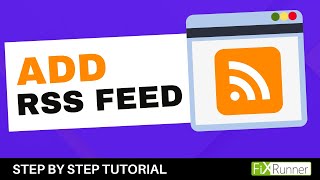 How To Add RSS Feed On Your WordPress Website [upl. by Clary197]