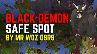 How To Safe Spot BLACK DEMONS In The Catacombs Of Kourend︱Old School Runescape [upl. by Assin790]