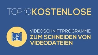 Die 10 besten kostenlosen Videoschnittprogramme für Windows amp Mac [upl. by Nerland]