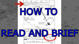 Jeppesen APPROACH CHARTS  How to READ AND BRIEF [upl. by Joerg146]