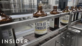 How Kombucha Is Made [upl. by Luemas]