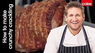 How to Make Crunchy Crackling Pork Roast  Cook with Curtis Stone  Coles [upl. by Seek]