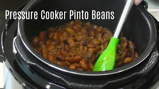 Pressure Cooker Pinto Beans  No Soak Quick Cook Beans  Cosori 2 Quart Electric Pressure Cooker [upl. by Annoyt]