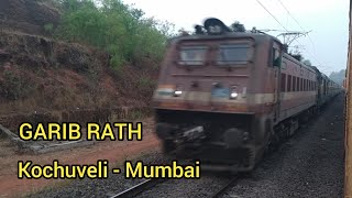 12202 Kochuveli  LTT Garib Rath Express  Konkan Railway [upl. by Hephzipa]