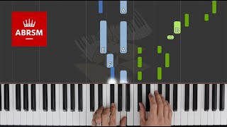 Anastasia  ABRSM Piano Grade 3 2021 amp 2022 B3  Synthesia Piano tutorial [upl. by Melisa103]