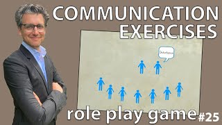 Communication Exercises  Role Play Game 25 [upl. by Blader]