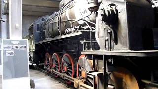 Steam turbine locomotive Dalarna sweden at GBBJ museum [upl. by Hedberg]