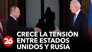 Crece la tensión entre Estados Unidos y Rusia [upl. by Neraa948]