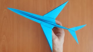 KAĞITTAN UÇAK YAPIMI  Jet  Paper Airplane  Kolay Origami [upl. by Philipa]