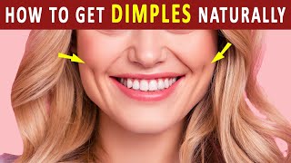 How to Get Dimples naturally  3 best Dimples Creation Exercises [upl. by Anauj]