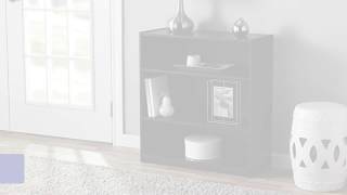 Mainstays 3 Shelf Standard Wood Bookcase [upl. by Airdnaid]