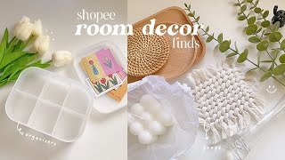 aesthetic shopee finds ☻ room decor organizers koreaninspired props and more [upl. by Reham]