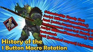 History of The 1 Button Macro Hunter Rotation In TBC [upl. by Icam193]