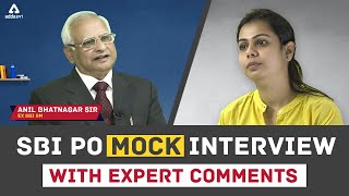 SBI PO Mock Interview 2023  SBI PO Interview Preparation by Anil Bhatnagar Sir [upl. by Aek]