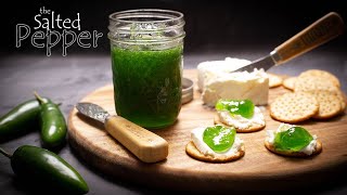 Jalapeno Pepper Jelly  Easy amp Quick Recipe [upl. by Annahsat137]