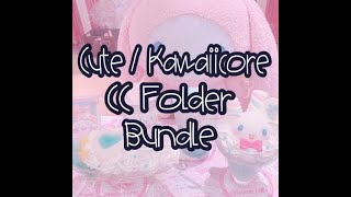 ❀✧Cute  Kawaiicore CC Folder Bundle✧❀ [upl. by Wendelina602]