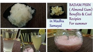 Badam PisinAlmond Gum Recipes amp Benefits [upl. by Picardi604]