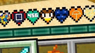 Minecraft But Custom SQUID GAME Hearts [upl. by Drofla810]