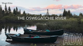 Canoeing in the Adirondacks  Oswegatchie river canoe trip  Canoe camping [upl. by Idnerb]