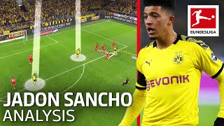 Jadon Sancho Analysis  The Sancho Effect [upl. by Yasnil]