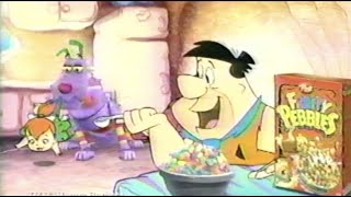 Fruity Pebbles Cereal Commercial quotBarney tricks Fred dressed as a dogquot from 2002 [upl. by Rodger]