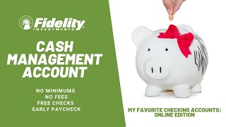 What is a Cash Management and How to Open one in Fidelity [upl. by Trista]