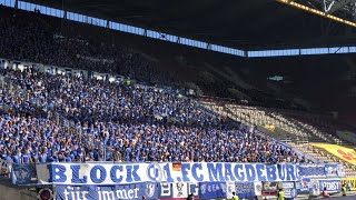 1FC Magdeburg Support in Kaiserslautern 2019 [upl. by Katushka954]