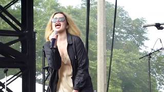 Sky Ferreira  Voices Carry cover  2019 Pitchfork Music Festival Chicago [upl. by Zerelda]