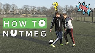 HOW TO NUTMEG  Learn these important football skills [upl. by Arick]