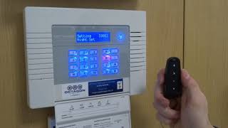 How To Use a Pyronix Enforcer Alarm ArmDisarm Prox Tags Key Fobs Reset Panel Change Code [upl. by Drhcir800]